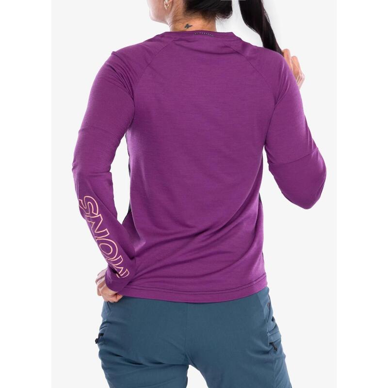 Longsleeve damski Mons Royale Tarn Merino Bike Wind Jersey
