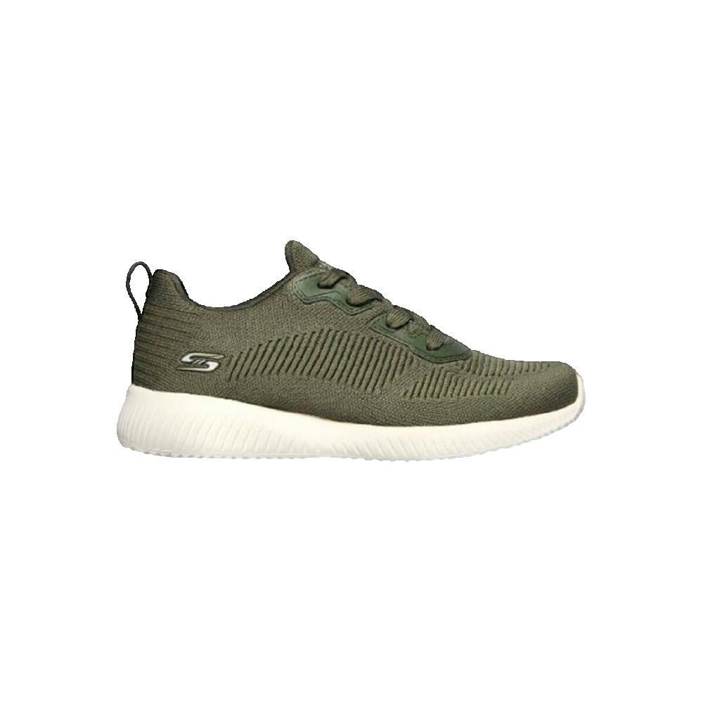Skechers - Chaussures Femmes Skechers Bobs Squad-tough Talk Vert - Chaussures De Sport - Vert - 38,5 - Decathlon