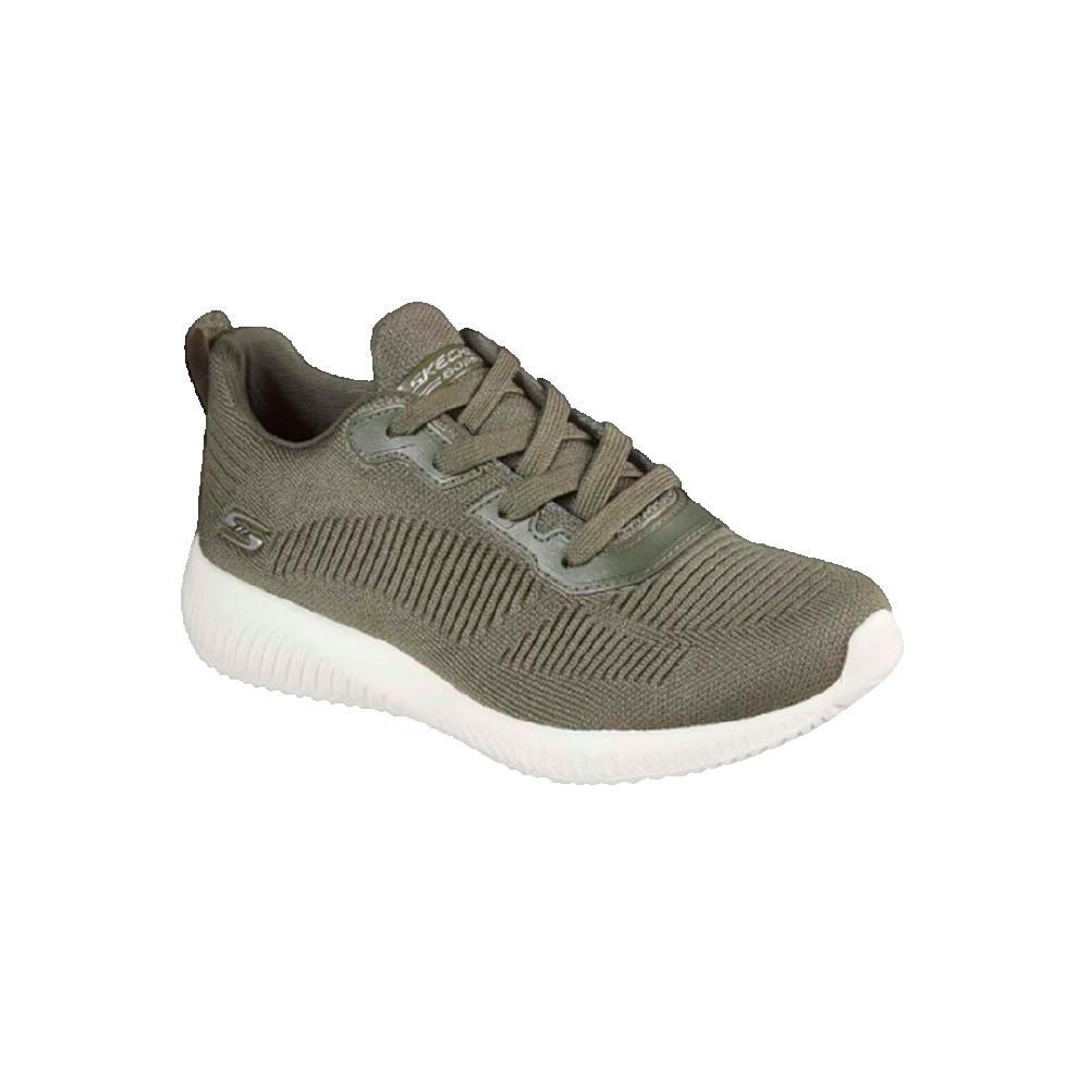 Zapatillas Mujer Skechers Bobs Squad-Tough Talk Verde 2/3