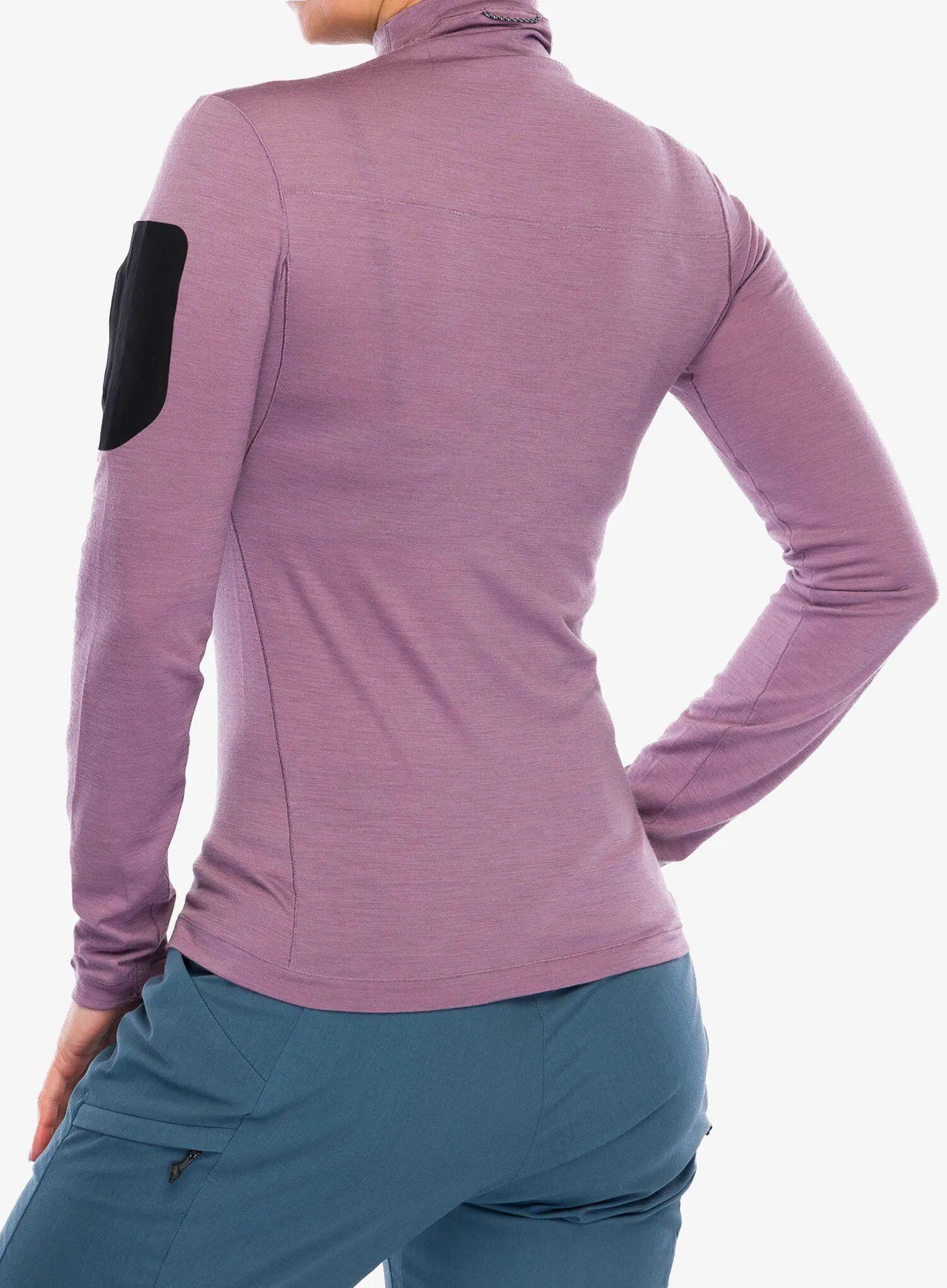 Longsleeve damski Mons Royale Diversion Merino Mock Neck Long Sleeve 4/7