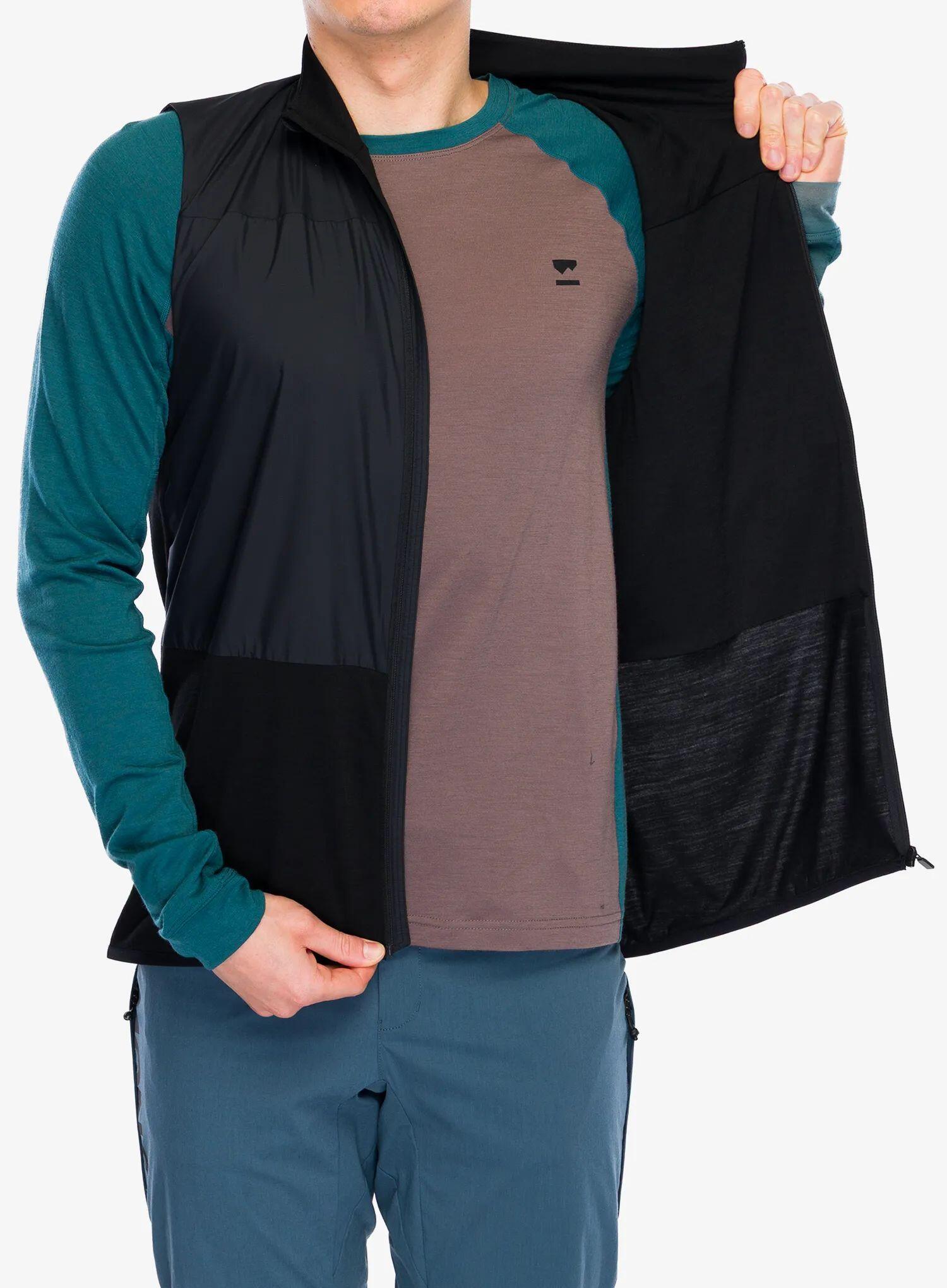 Kamizelka rowerowa męska Mons Royale Diversion Merino Wind Vest 4/7