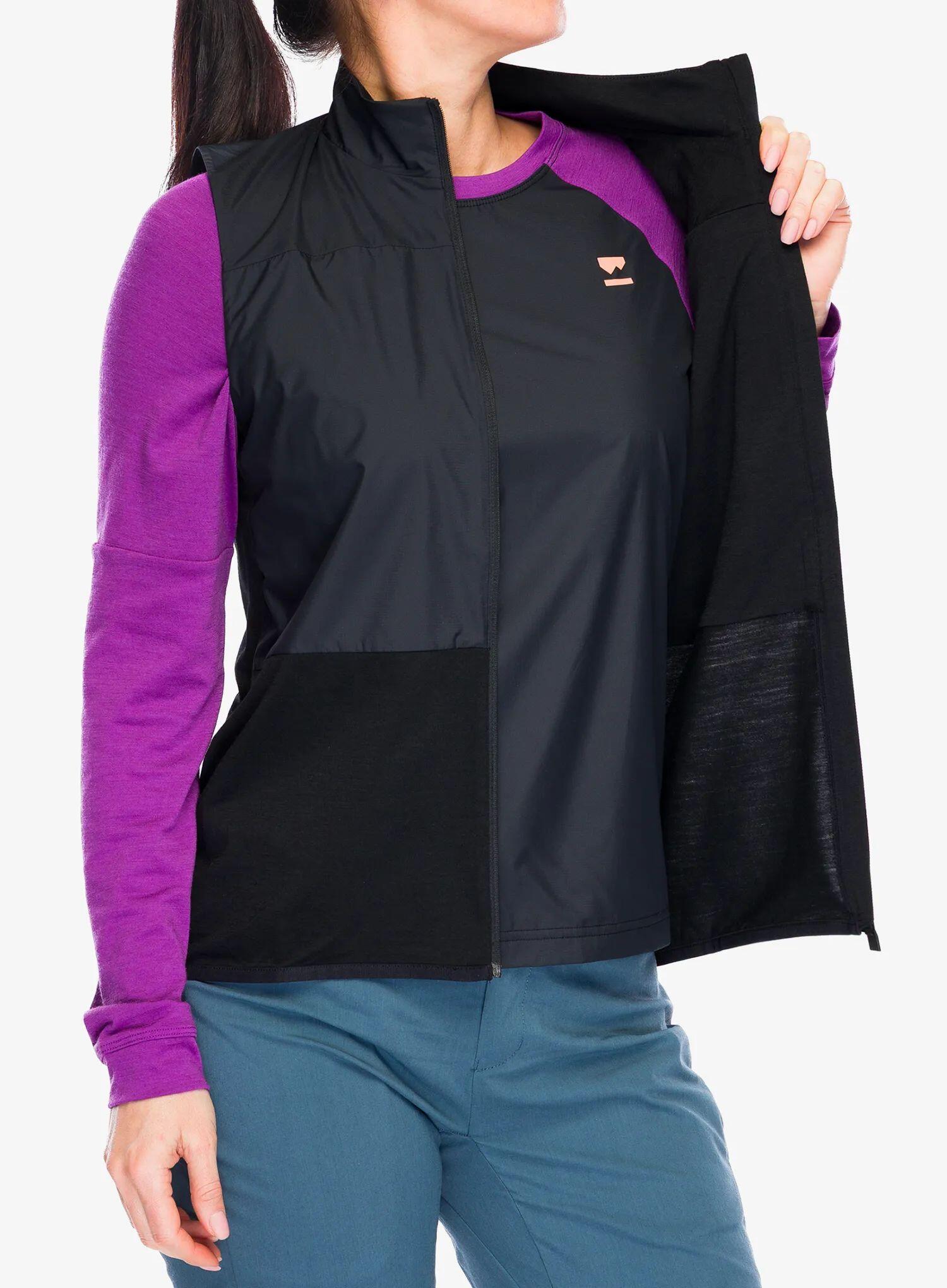 Kamizelka rowerowa damska Mons Royale Diversion Merino Wind Vest 4/7