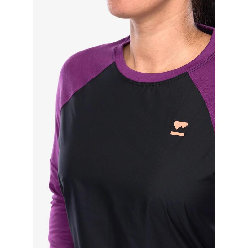 Longsleeve damski Mons Royale Tarn Merino Bike Wind Jersey