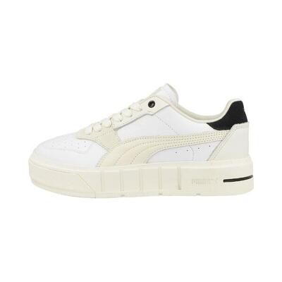 Sportschoenen vrouw puma cali court pureluxe wit