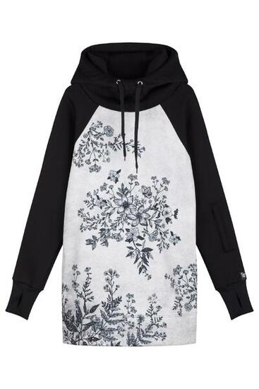 Bluza outdoorowa z kapturem damska DEEP TRIP Anabelle softshell