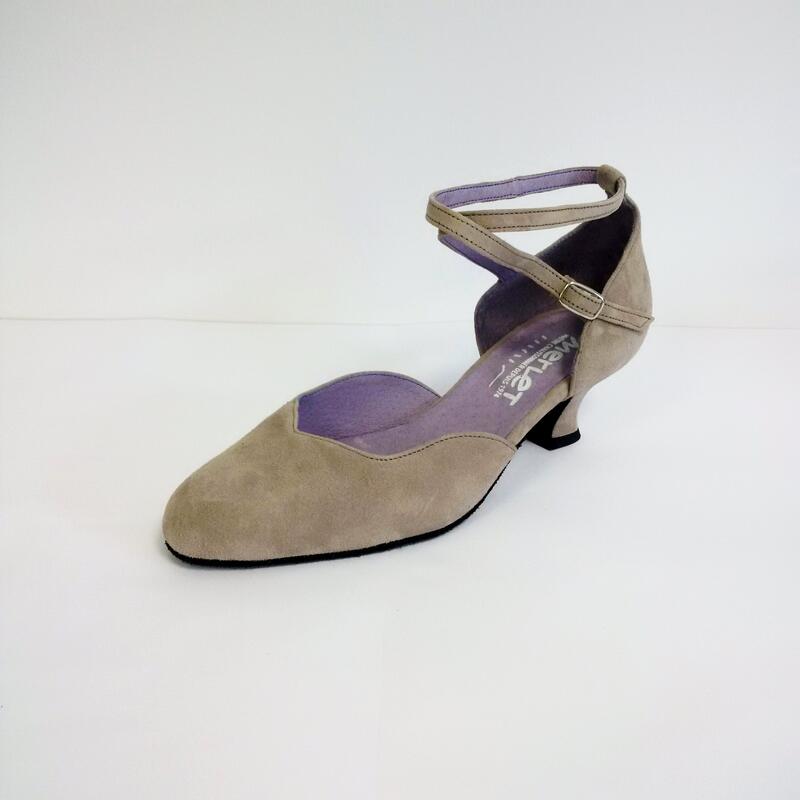 BADRAS - chaussure de danse de salon à brides croisées