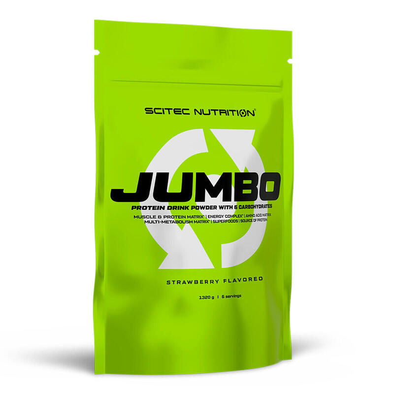 Jumbo - 1320 g Morango da Scitec Nutrition Exclusivo Online                      3 cores disponíveis
 30,90€  Preço por quantidade 20,60€kg SCITEC NUTRITION Jumbo - 1320 g Morango da Scitec NutritionVendido e expedido por: FitnessZone    