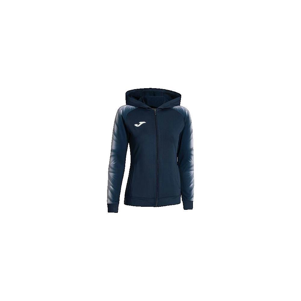 Joma - Veste À Capuche Running Femme Joma Elite Xi Bleu Marine - Gilet Manches Longues - Blanc|bleu - 36 Xs - Decathlon