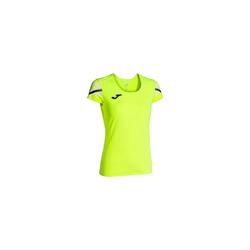 Maillot Manches Courtes Running Femme Joma Elite XI Jaune Fluo