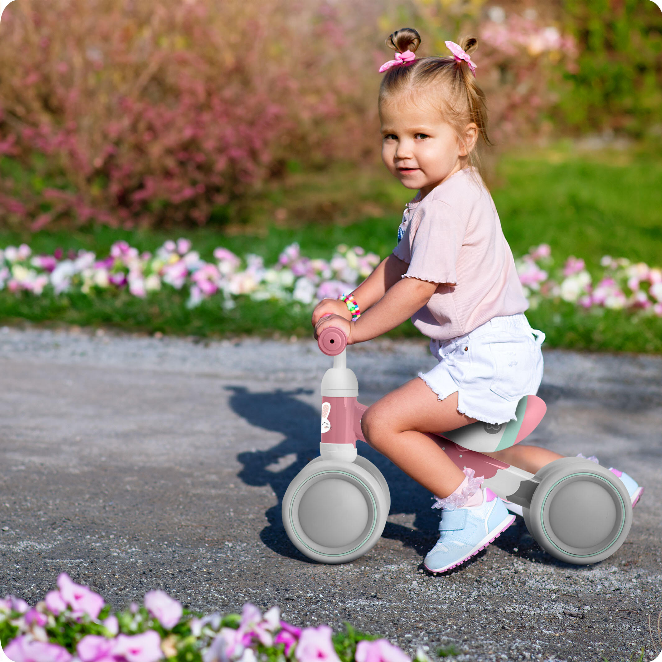 Rowerek biegowy trójkołowy dla dzieci Ricokids RK-606 4/7