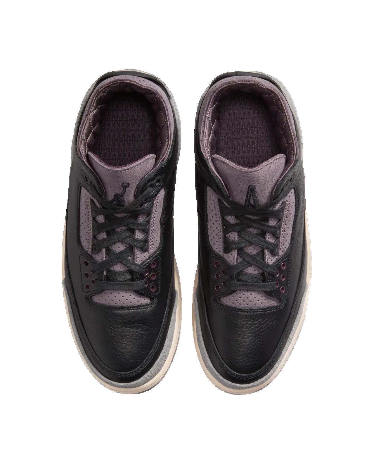 Chaussures  3 Retro OG SP A Ma Manière Noir Violet Ore 3/3