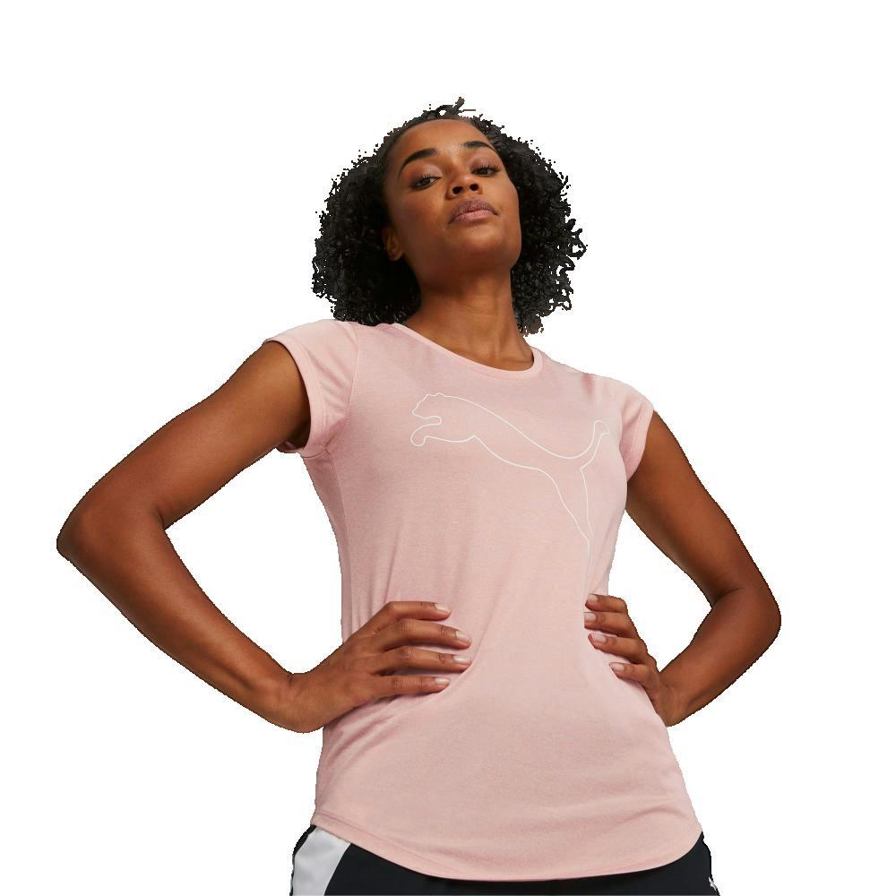 T-shirt femme Puma Performance Heather Cat 2/4