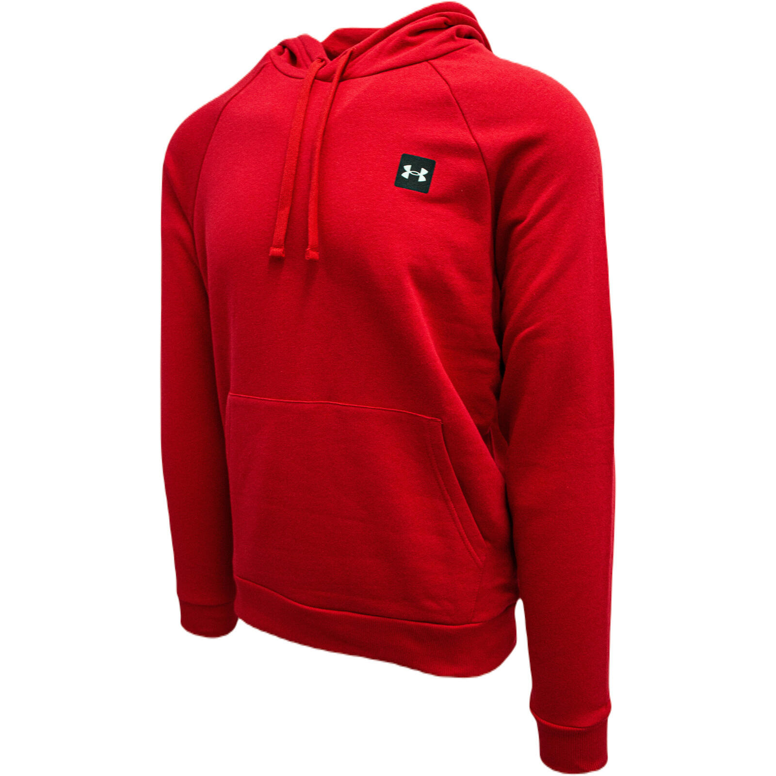 Under Armour Rival Fleece Hoodie Herren Sweatshirt 1357092 600 rot 3/5