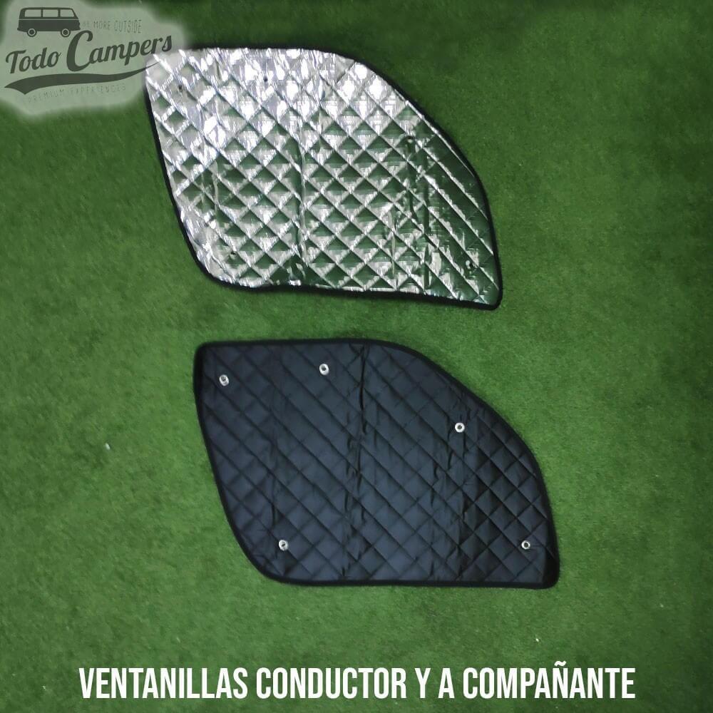 Aislantes térmicos PREMIUM BLACK para cabina de Mercedes Sprinter desde 2019 4/6