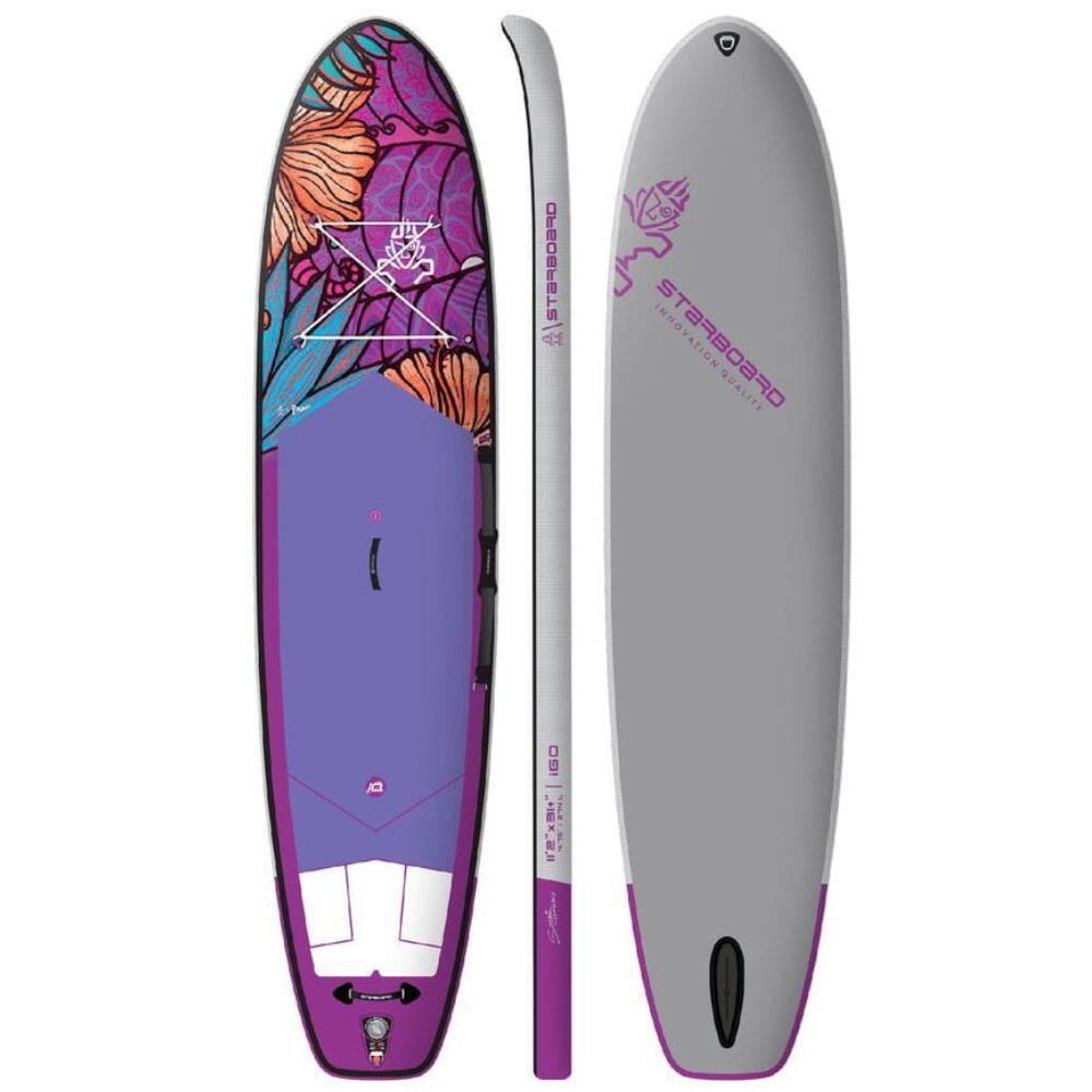 Deska SUP Starboard iGO Deluxe Lite 10'8 zestaw Combo z wiosłem siedziskiem 4/7