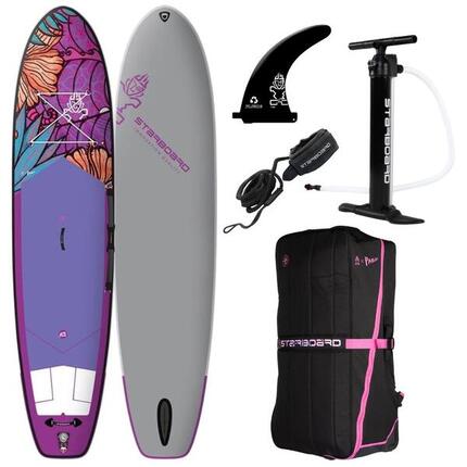 Deska SUP Starboard iGO Deluxe Lite 10'8 zestaw Combo z wiosłem siedziskiem