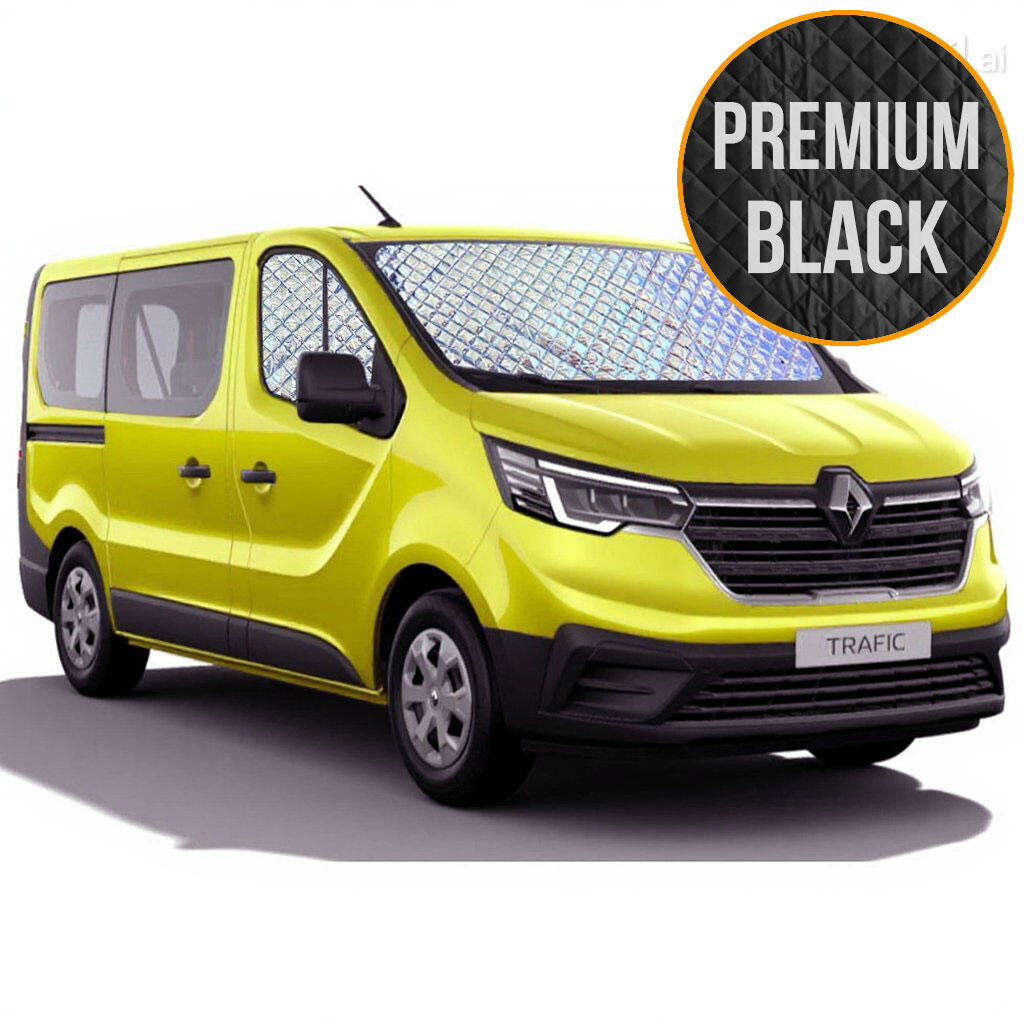 SENZA MARCA Aislantes térmicos PREMIUM BLACK para la cabina de Trafic desde 2015 y X82
