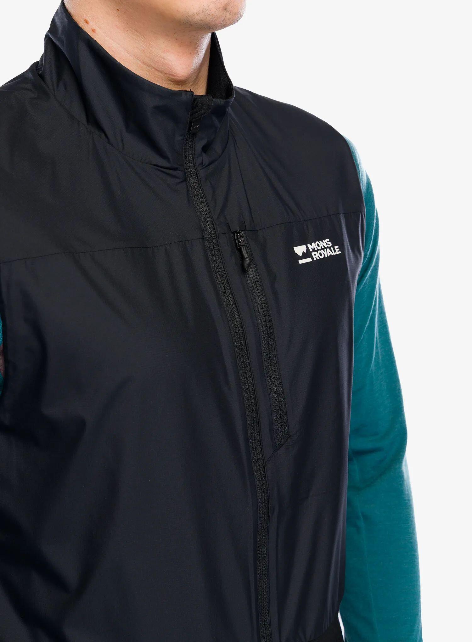 Kamizelka rowerowa męska Mons Royale Diversion Merino Wind Vest 7/7
