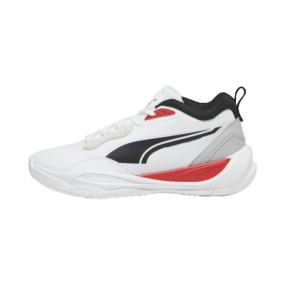 Chaussures de Basket-Ball pour Adultes Basket-ball Puma Playmaker Pro Plus Blanc 3/3