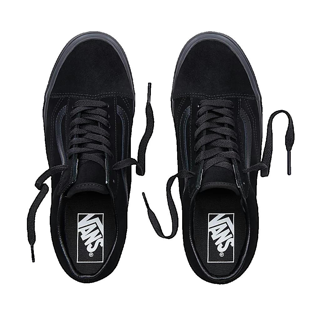 Scarpe Vans Old Skool nero camoscio-tessuto 3/3