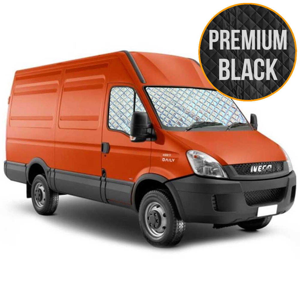 Aislantes térmicos PREMIUM BLACK para la cabina de Iveco Daily 2000-2014 2/7
