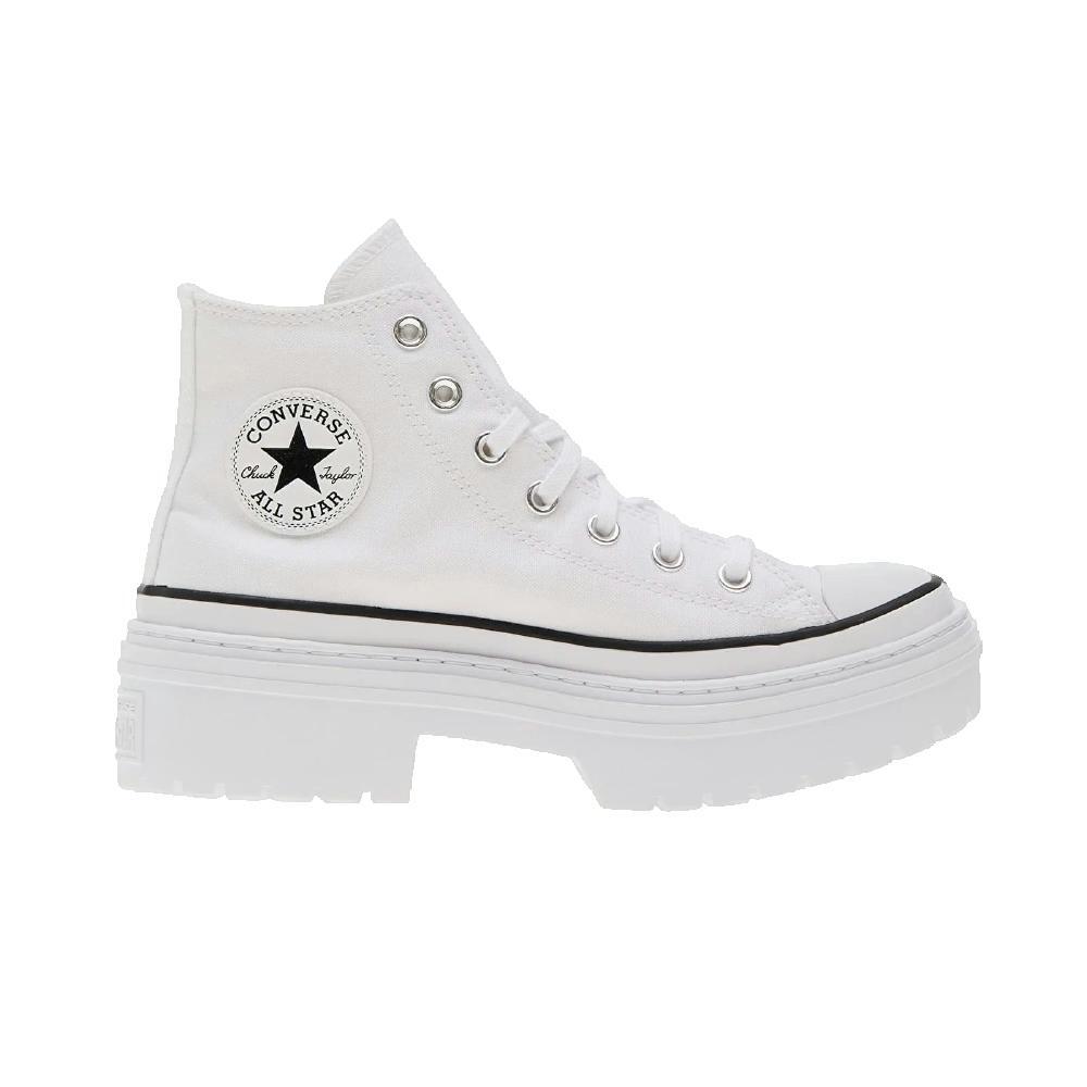 Chaussures Femmes Converse All Star Lugged Heel Platform blanc 2/3