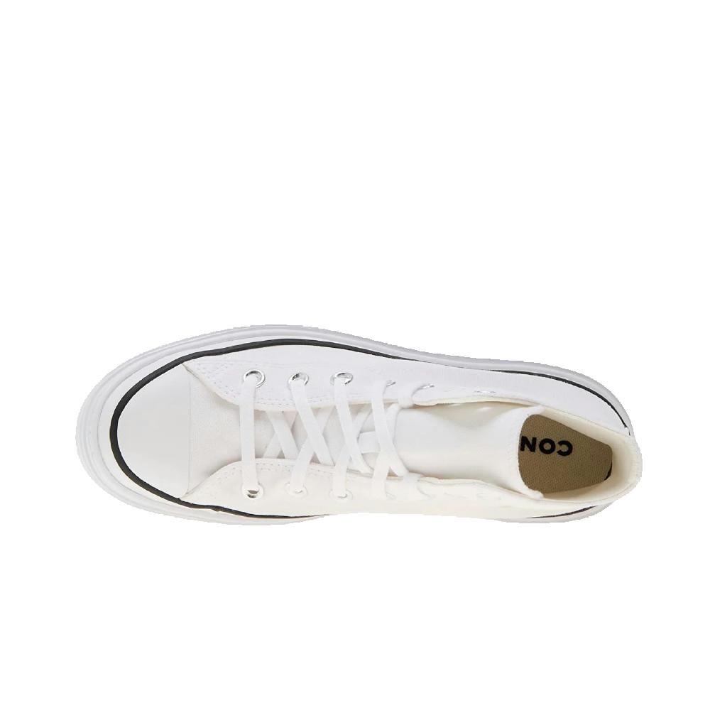 Chaussures Femmes Converse All Star Lugged Heel Platform blanc 3/3