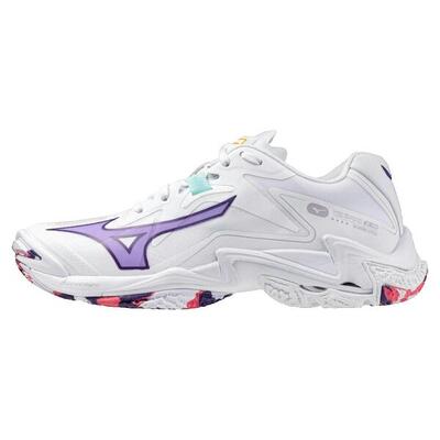 Volleybalschoenen vrouw mizuno wave lightning z8 wit