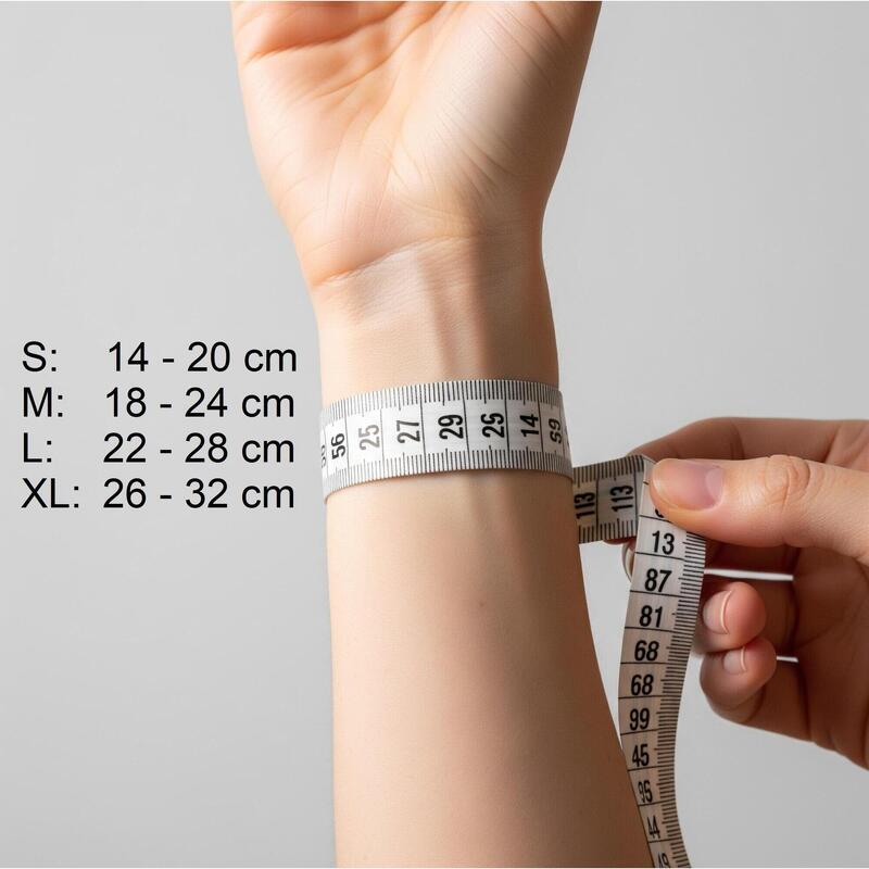 Banderolă de fitness pentru încheietură cu închidere Velcro
