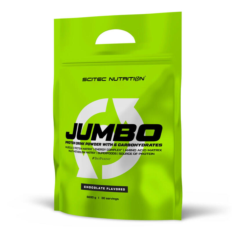Jumbo - 6,6Kg Chocolate da Scitec Nutrition PROMOÇÃO                      3 cores disponíveis
A partir de  61,90€ 69,90€ -11%    * 06/06/2025 até rutura de stock  Preço por quantidade 17,20€kg SCITEC NUTRITION Jumbo - 6,6Kg Chocolate da Scitec NutritionVendido e expedido por: Masmusculo    