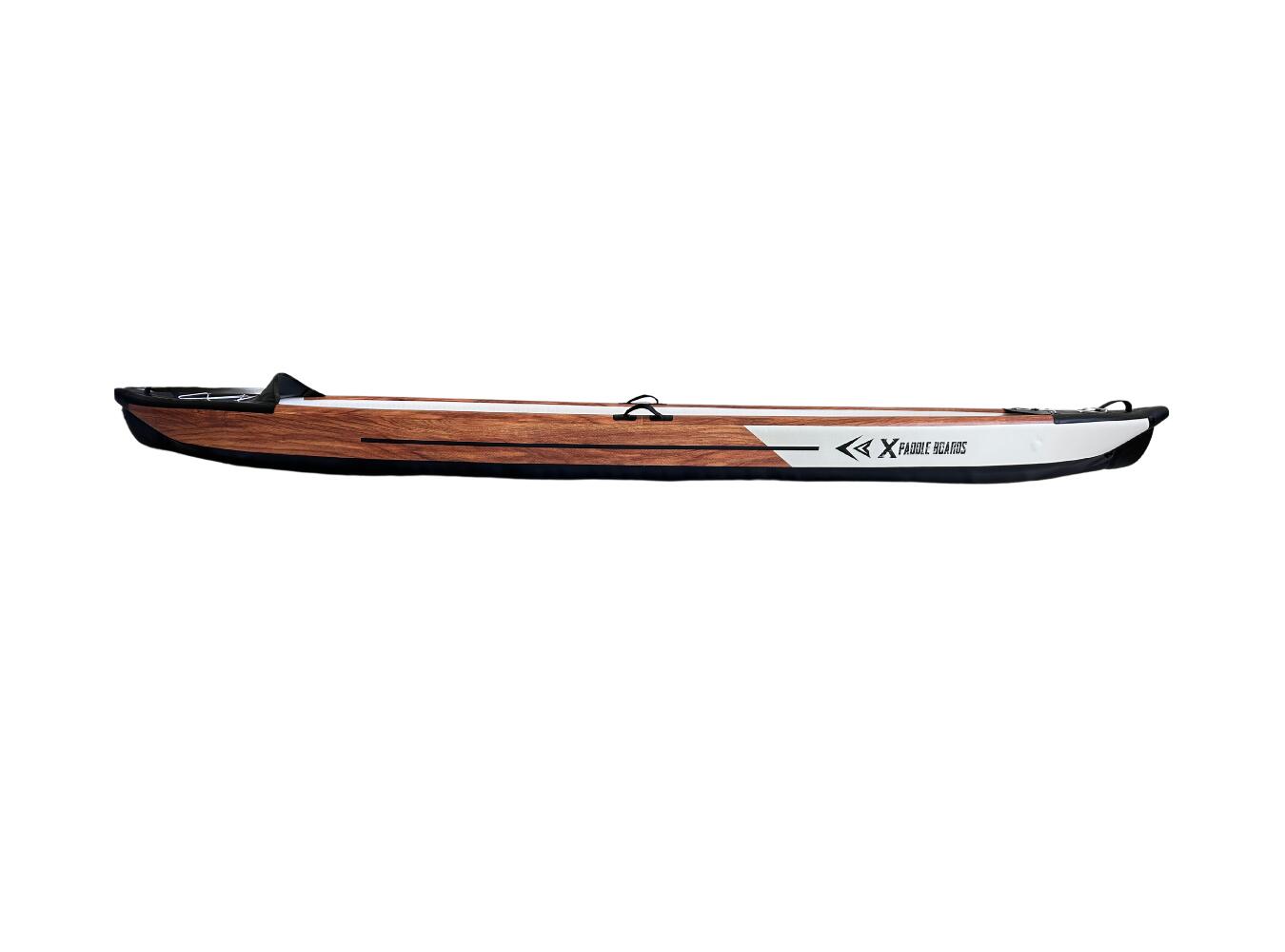 Canoë Kayak Gonflable 3 places dropstitch 490 x 85 x 42 cm    K-Black 3/8