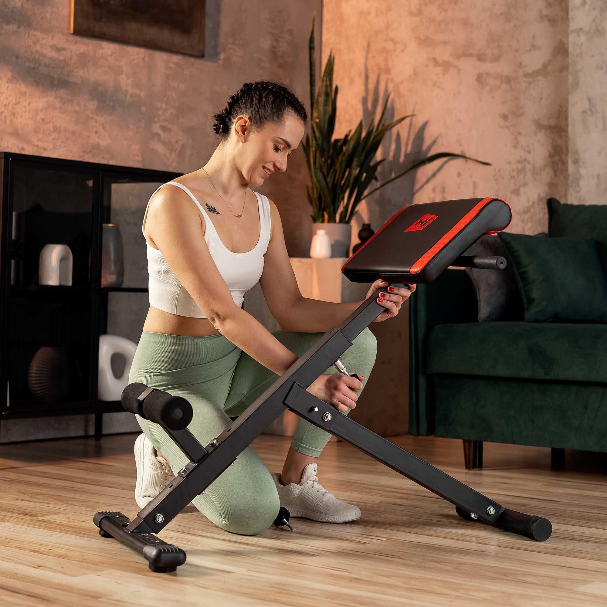 Banc d'exercice Hop-Sport HS-1016 pour dos romain 3/7