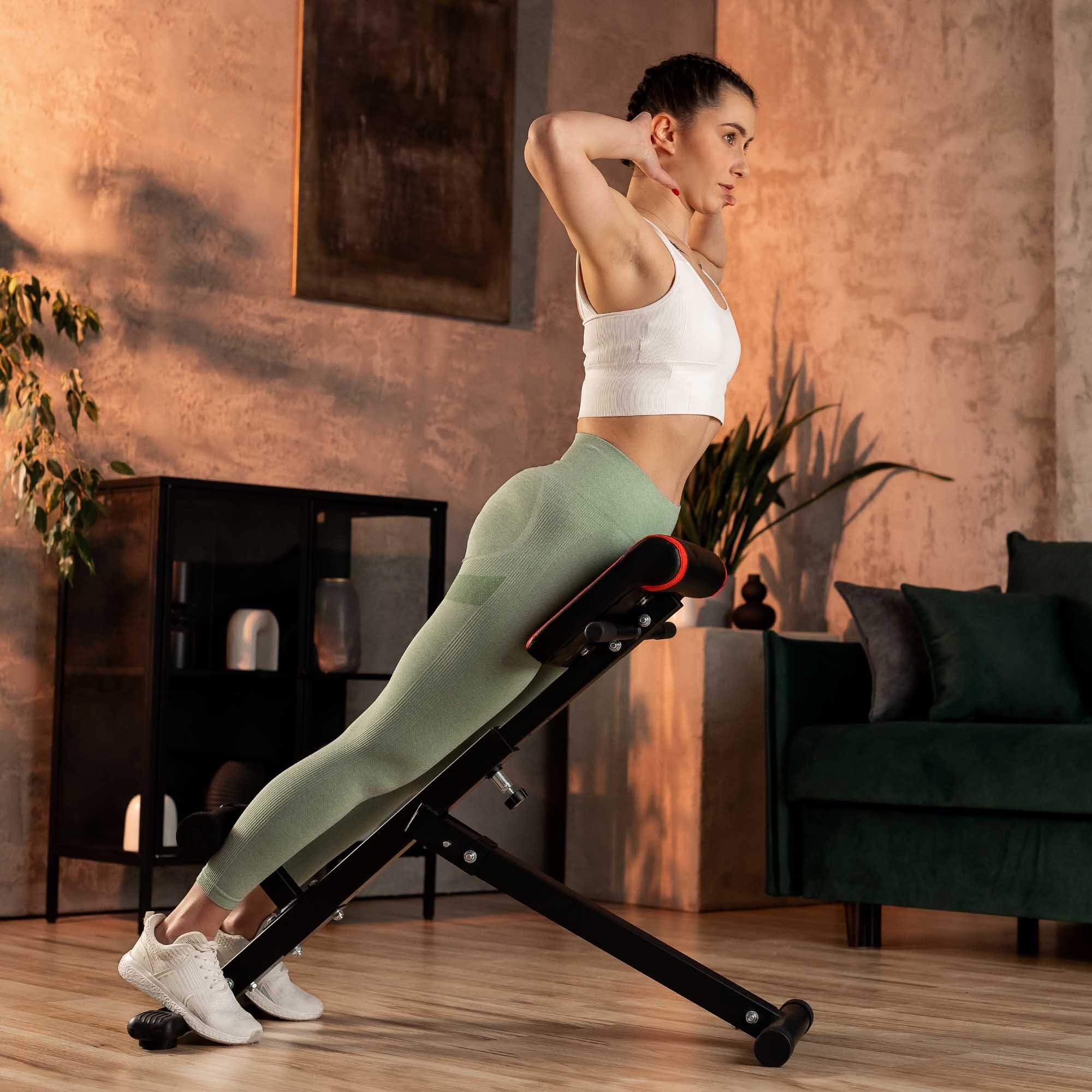 Banc d'exercice Hop-Sport HS-1016 pour dos romain 4/7