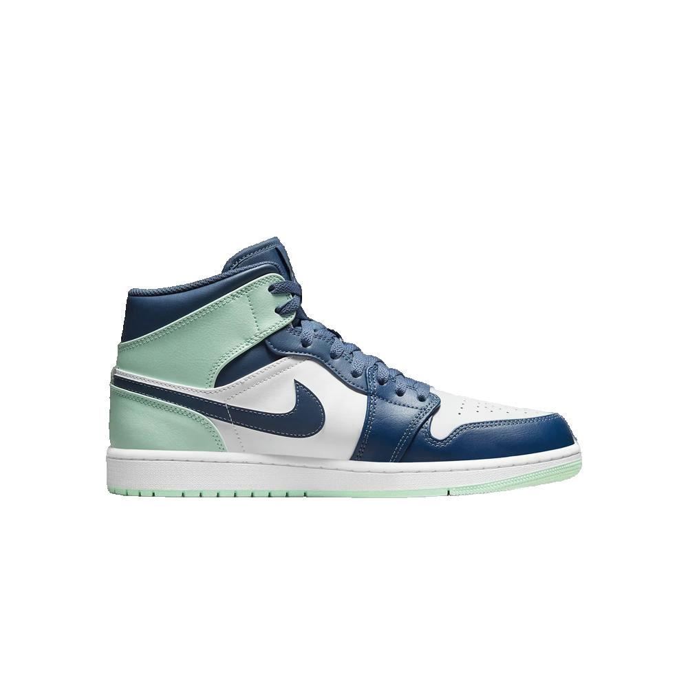 Trainers Male Nike Air Jordan 1 Mid Blue