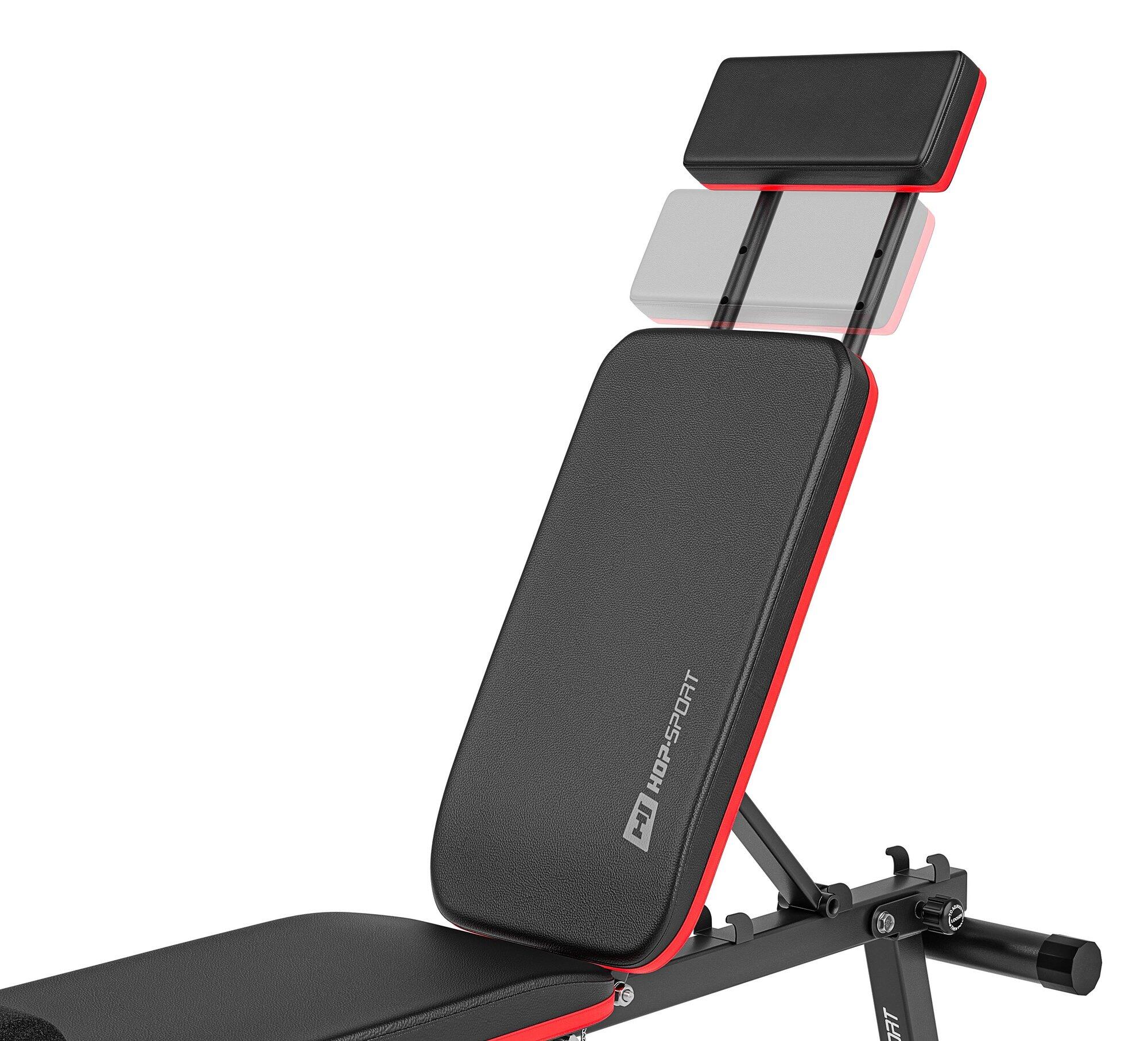 Panca da allenamento HS-2040HB pieghevole 4/7