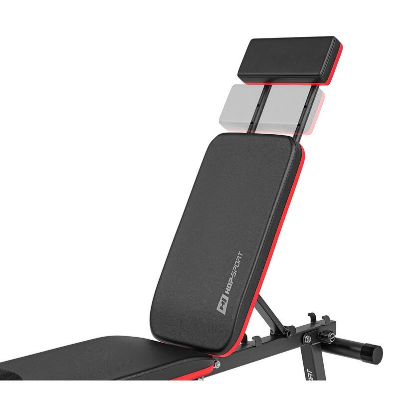 Bancă de exerciții Hop-Sport HS-2040HB pliabilă