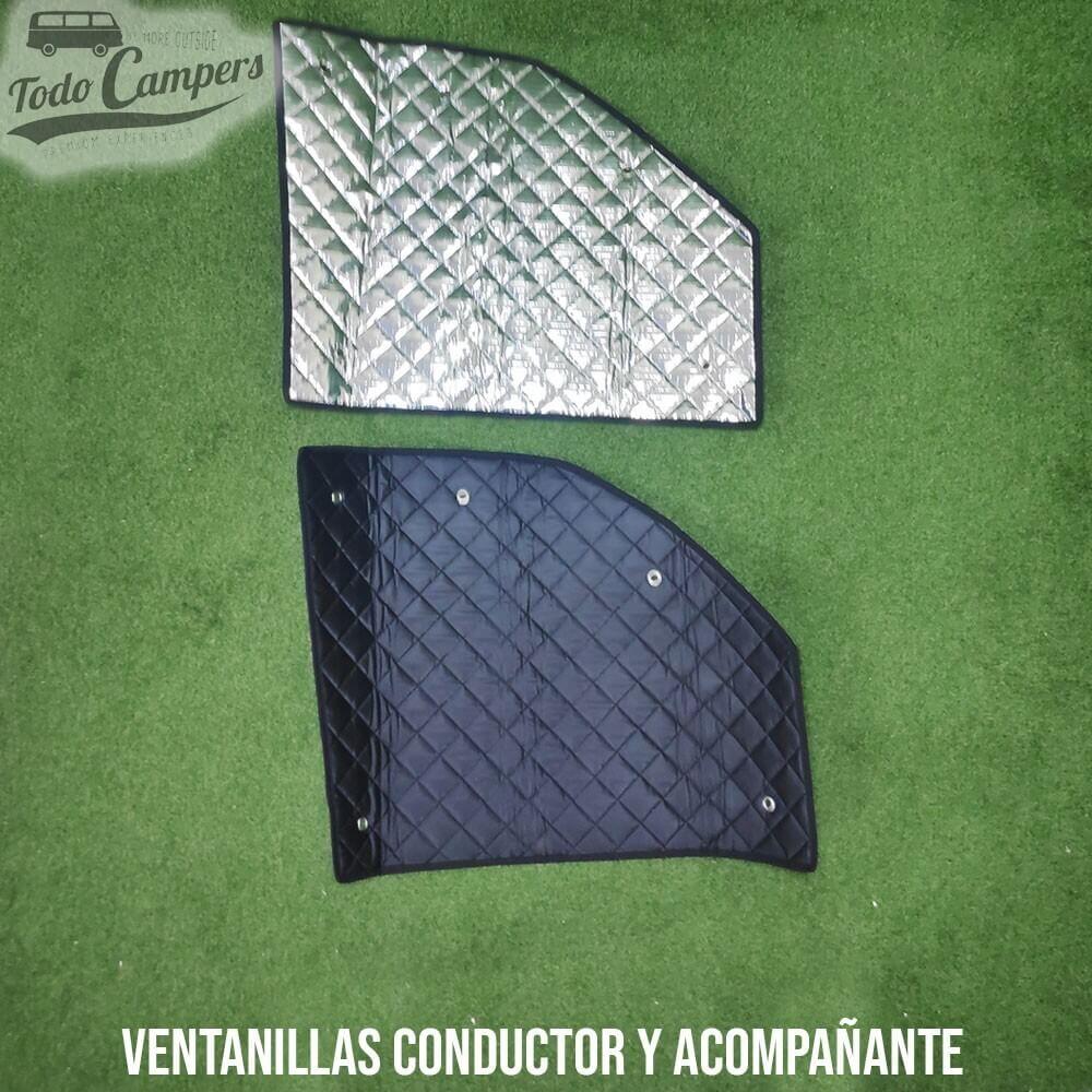 Aislantes térmicos PREMIUM BLACK para cabina de VW Crafter desde 2017 4/7