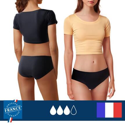 Bas de maillot de bain menstruel Ado - Flux Plus