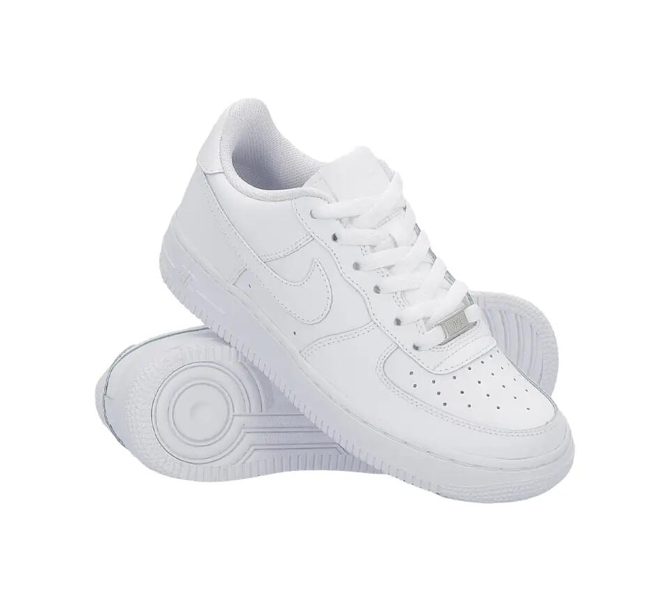 NIKE AF1 314192 117 WHT JUNIORS 2/4