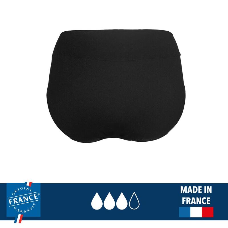 Bas de maillot de bain menstruel Taille Haute - Flux Plus