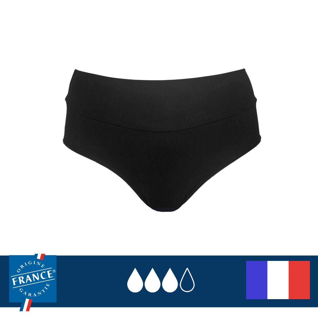 Braguitas de bikini menstrual de talle alto para Adolescente - Flujo Plus 4/6