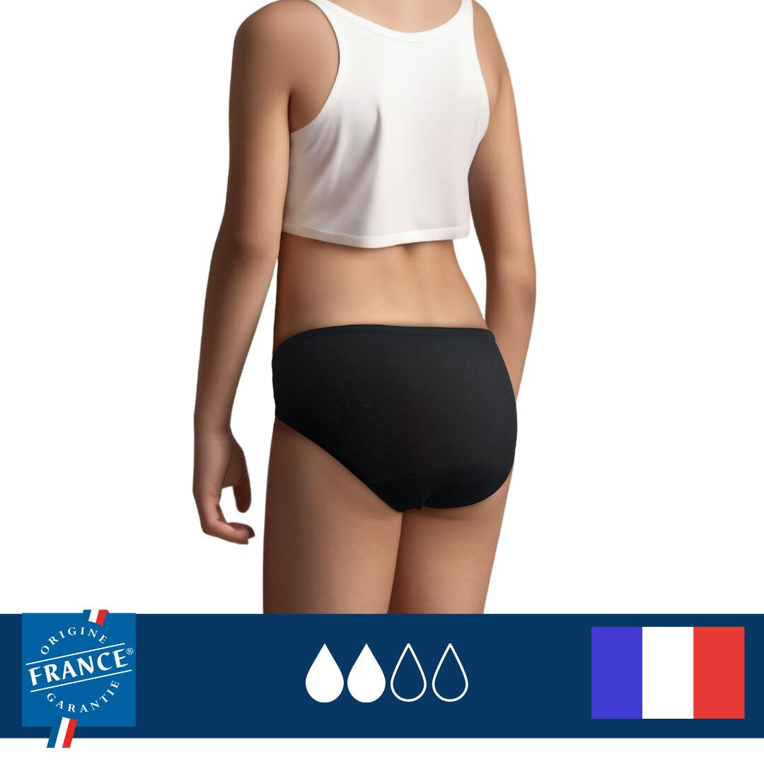 Culotte Menstruelle Ado - Flux Medium 3/4