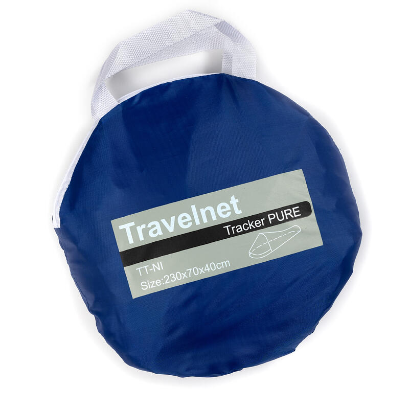 Travelnet Tracker Easy PURE, L210x W70x H40cm, noir, 1 personne