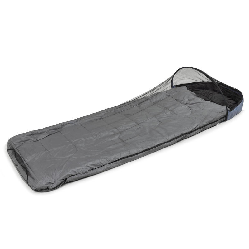 Travelnet Tracker Easy PURE, L210x W70x H40cm, noir, 1 personne