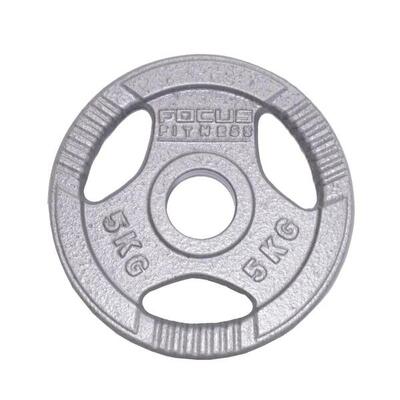 Halterschijf 30 mm - hamerton - 2.5 kg - gietijzer