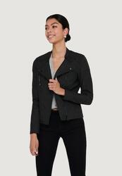 veste AVA FAUX LEATHER BIKER FEMME noir