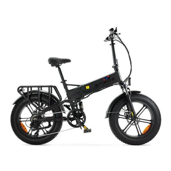 Bicicletta elettrica pieghevole engwe engine x 250w - nero