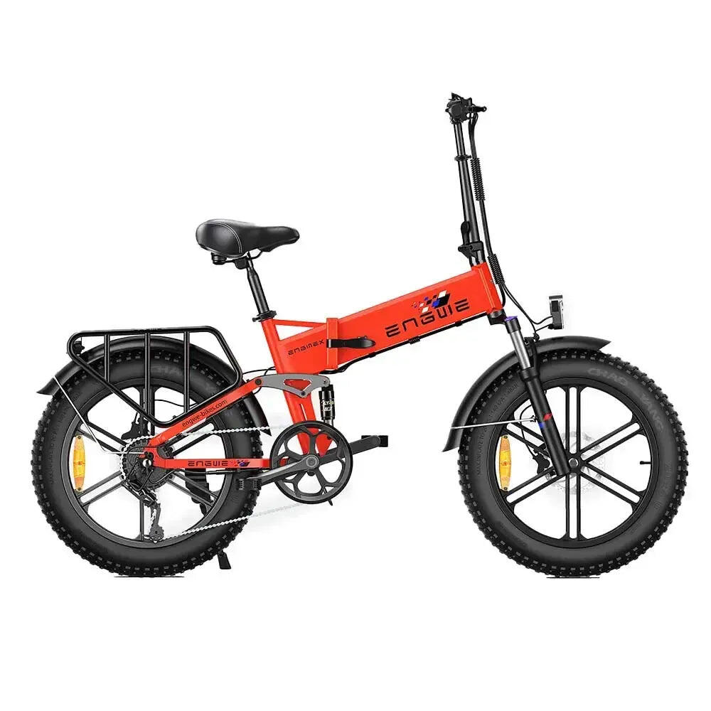 ENGWE Engine X - Electric Folding bike - Red