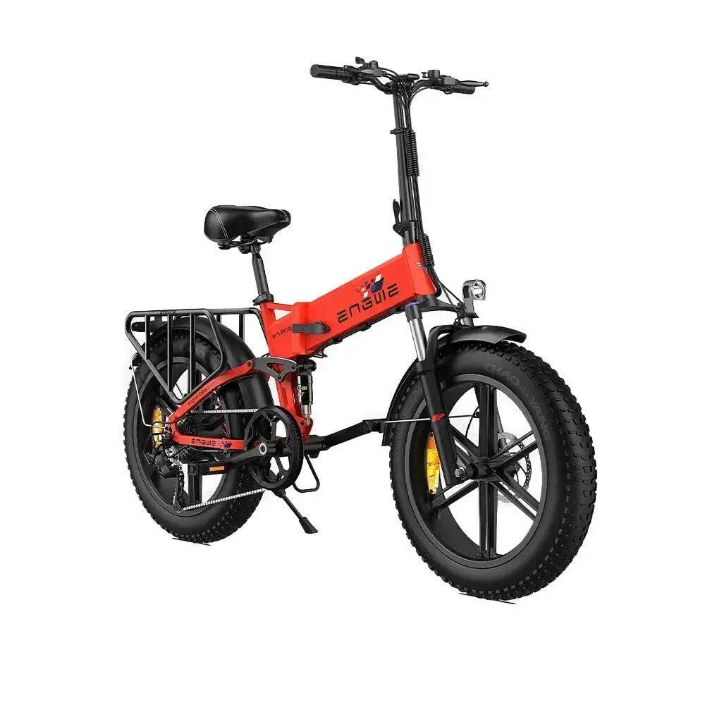 ENGWE Engine X - Eléctrico bicicleta plegable - Rojo 2/3