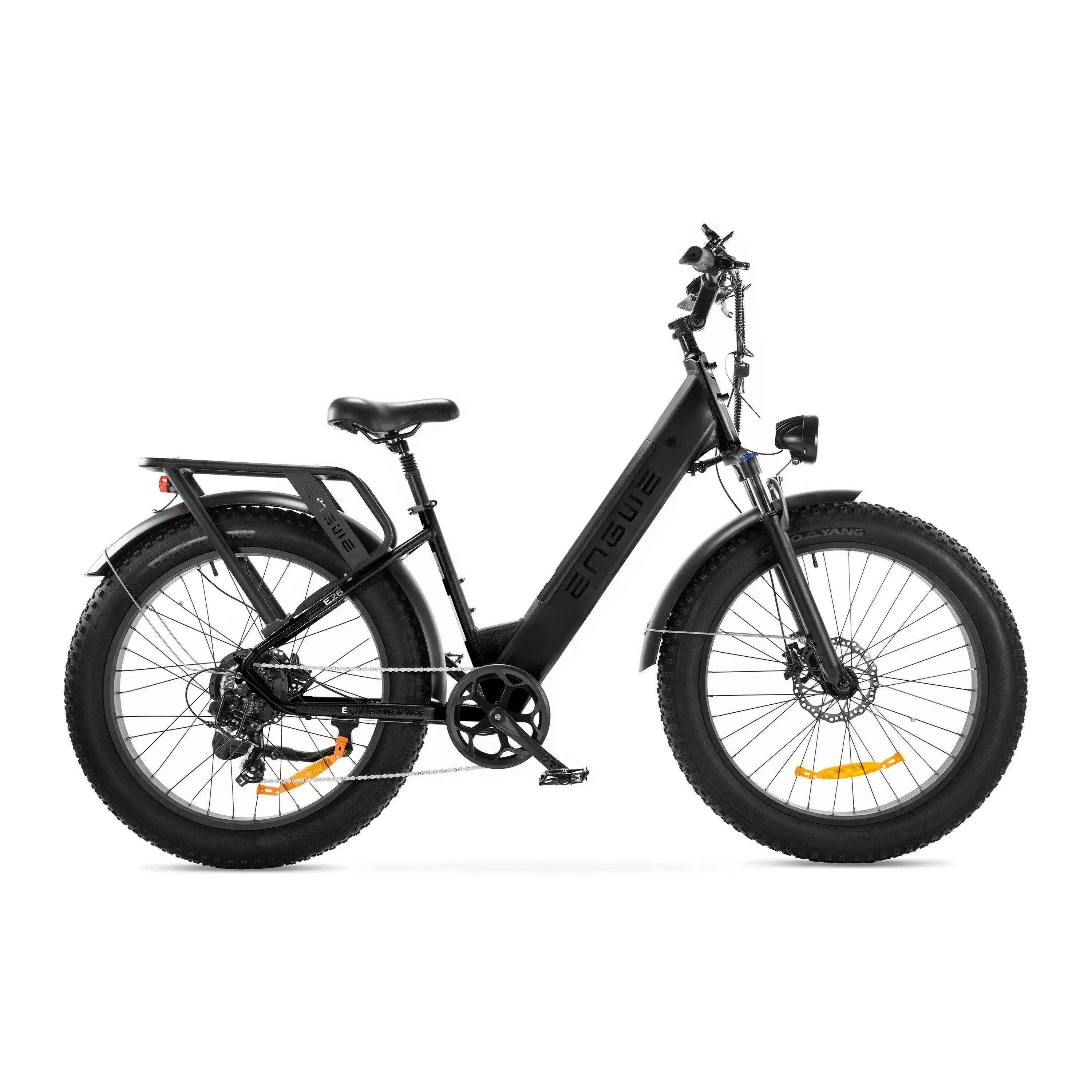 ENGWE ENGWE E26 - Lage instap - Fatbike - Zwart